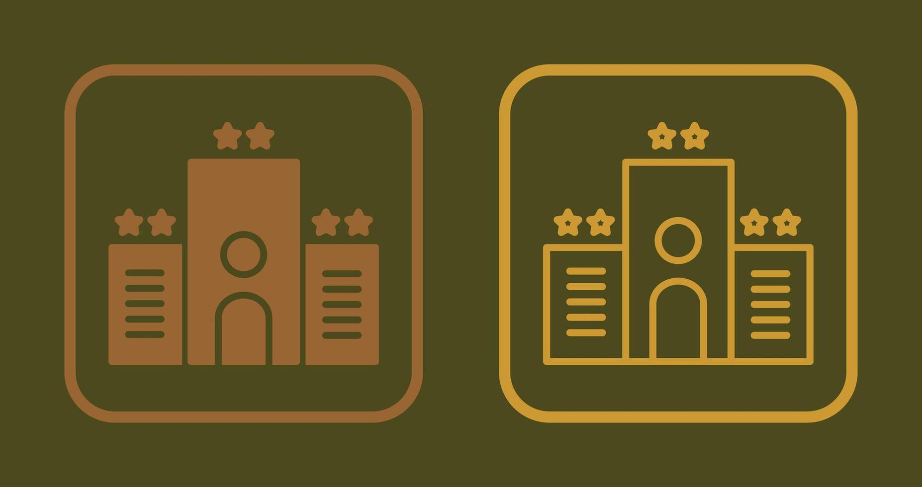 Hotel Icon Design vector