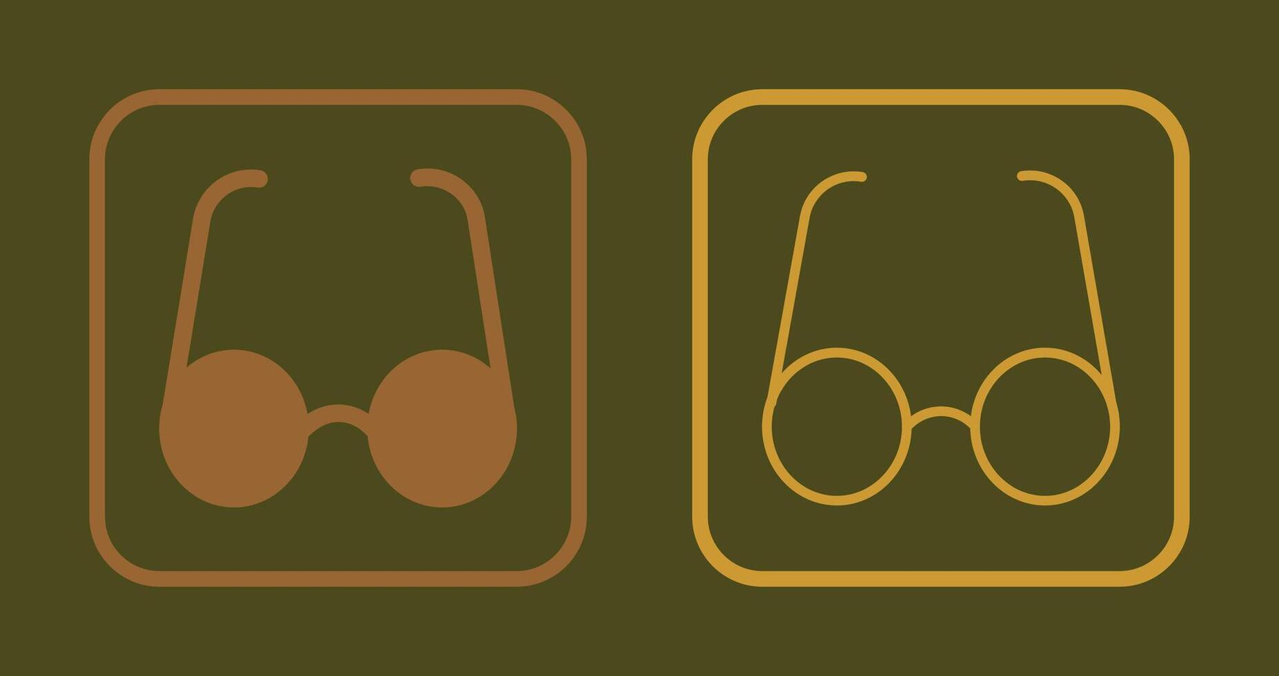 Sunglasses Icon Design vector