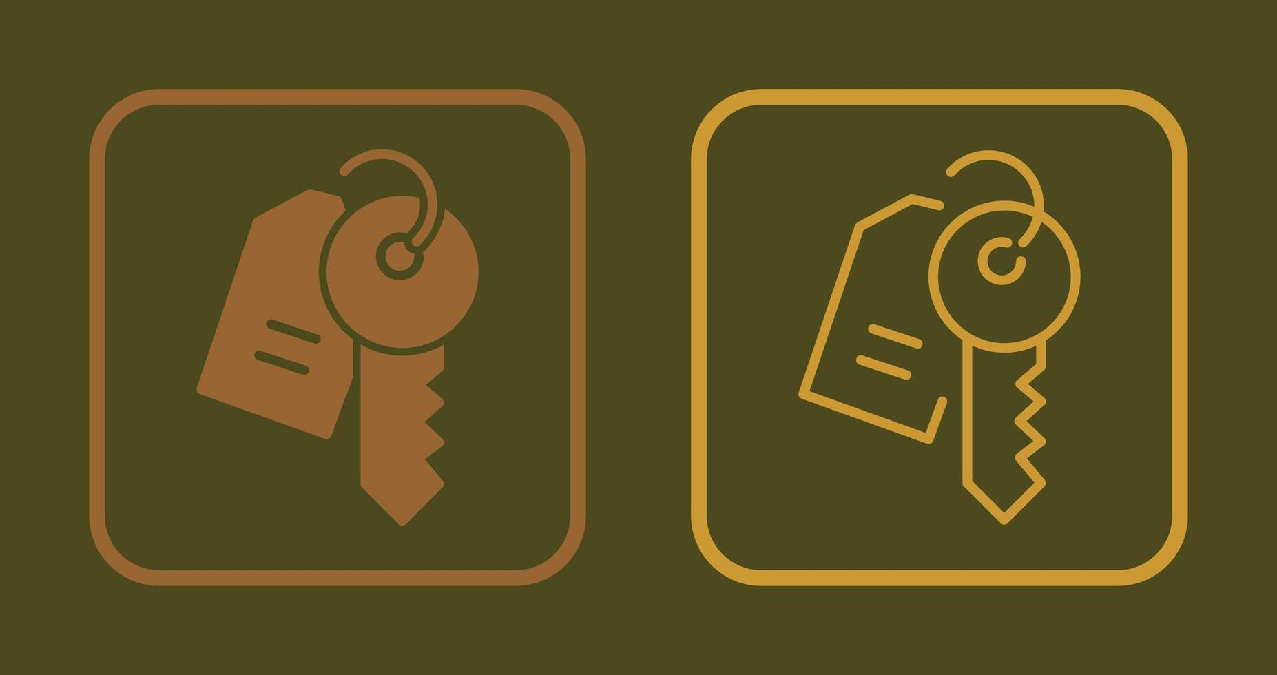 Key Icon Design vector
