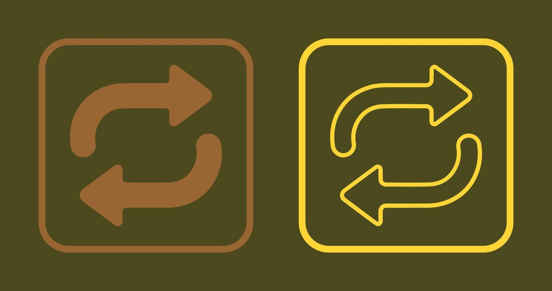 Repeat Icon Design vector