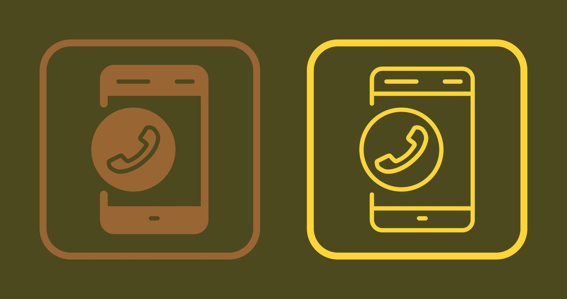 Calling Icon Design vector