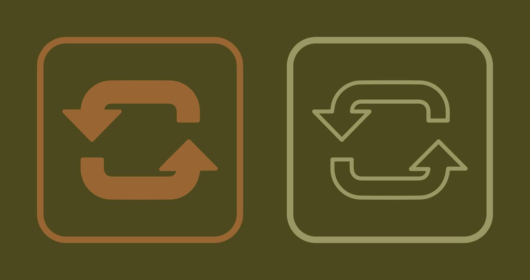 Loop Icon Design vector