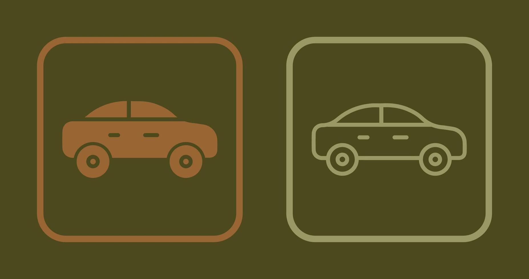 Car Icon Design vector