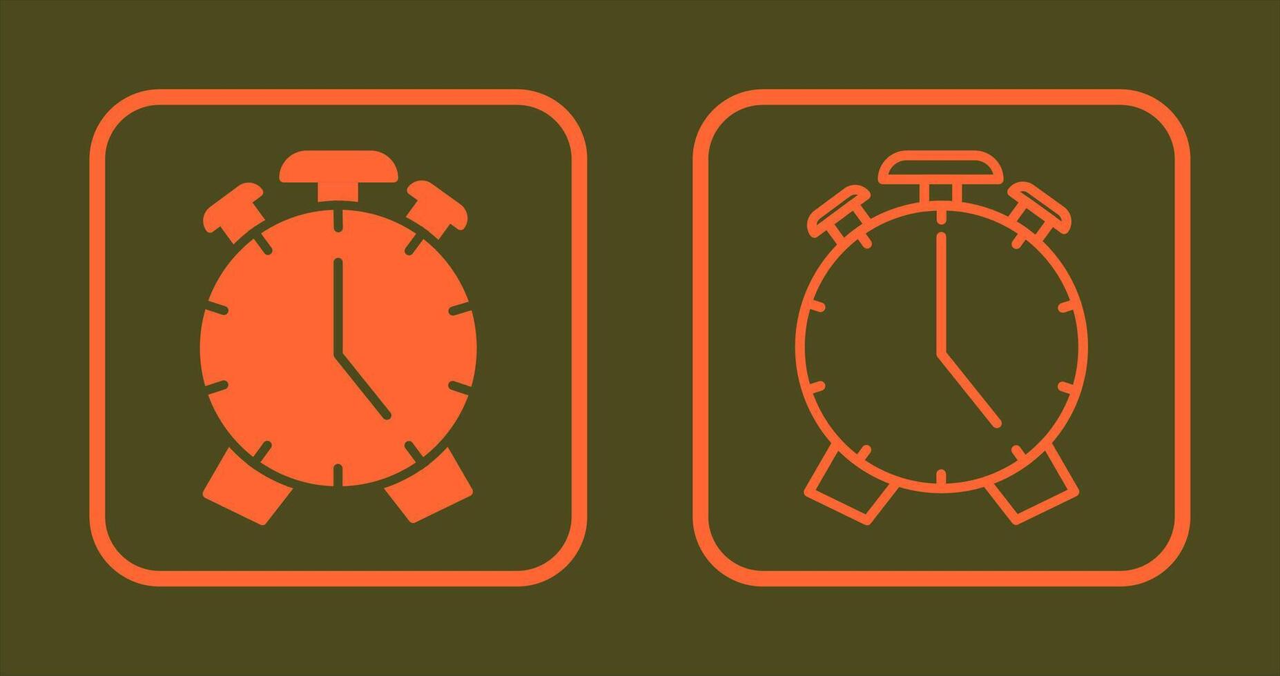 Clock Icon Design vector