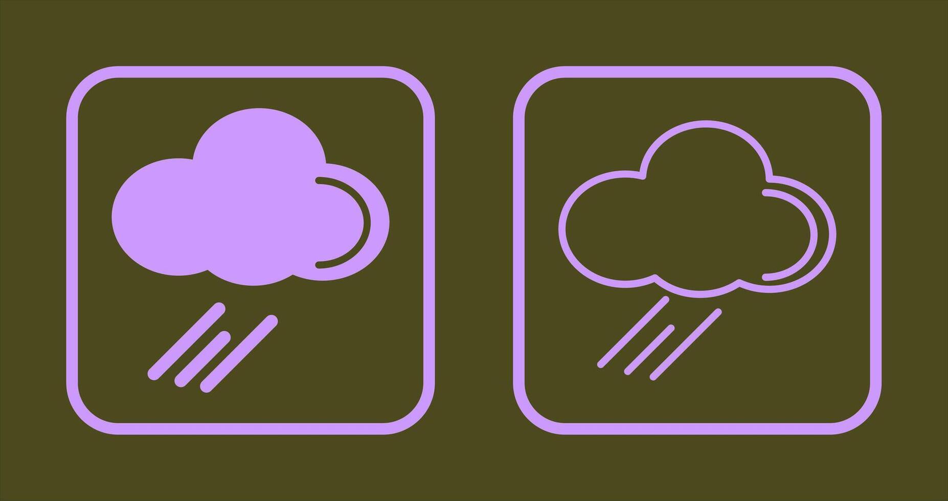 Rain Icon Design vector