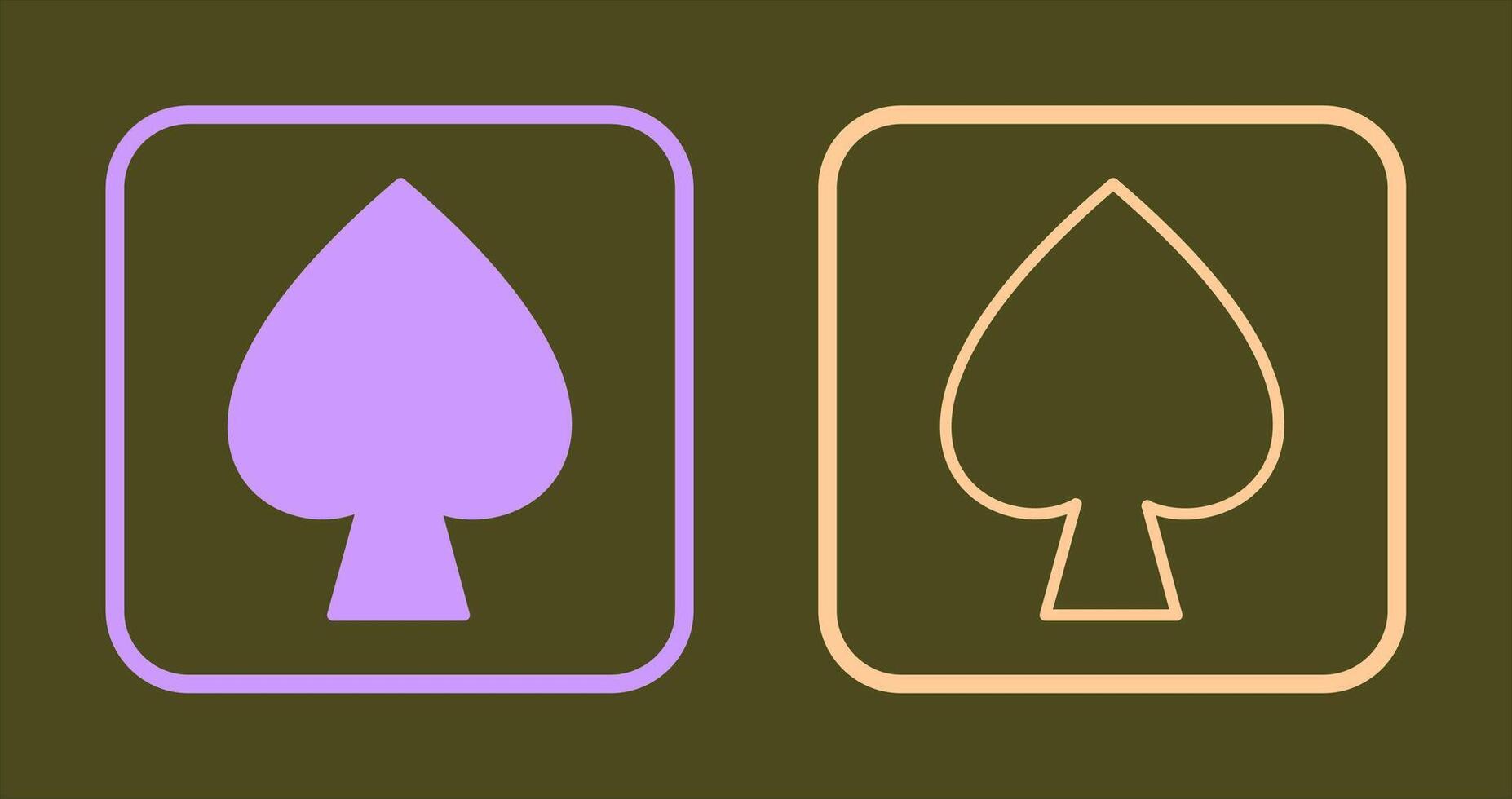 Spade Icon Design vector