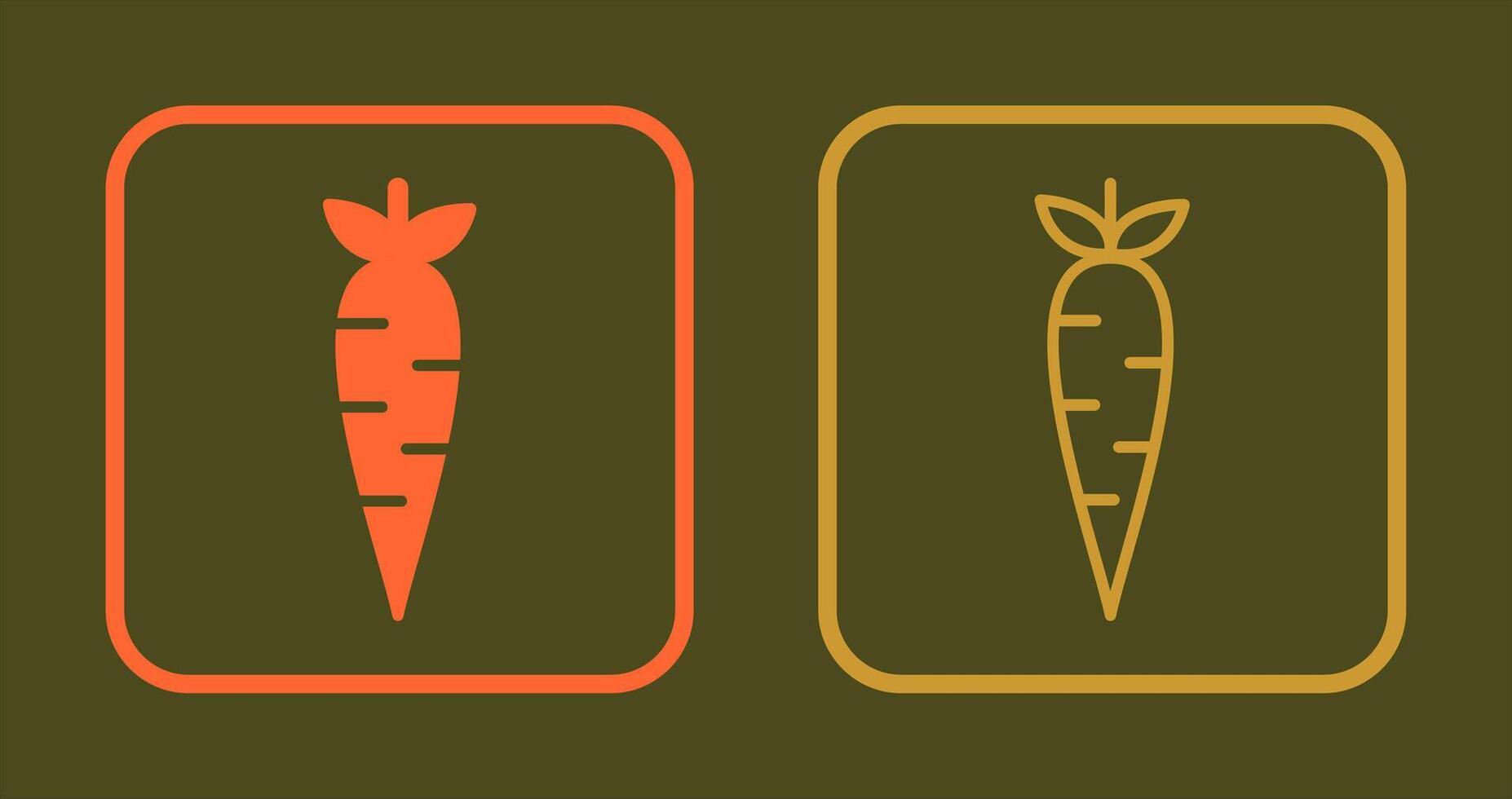 Carrots Icon Design vector