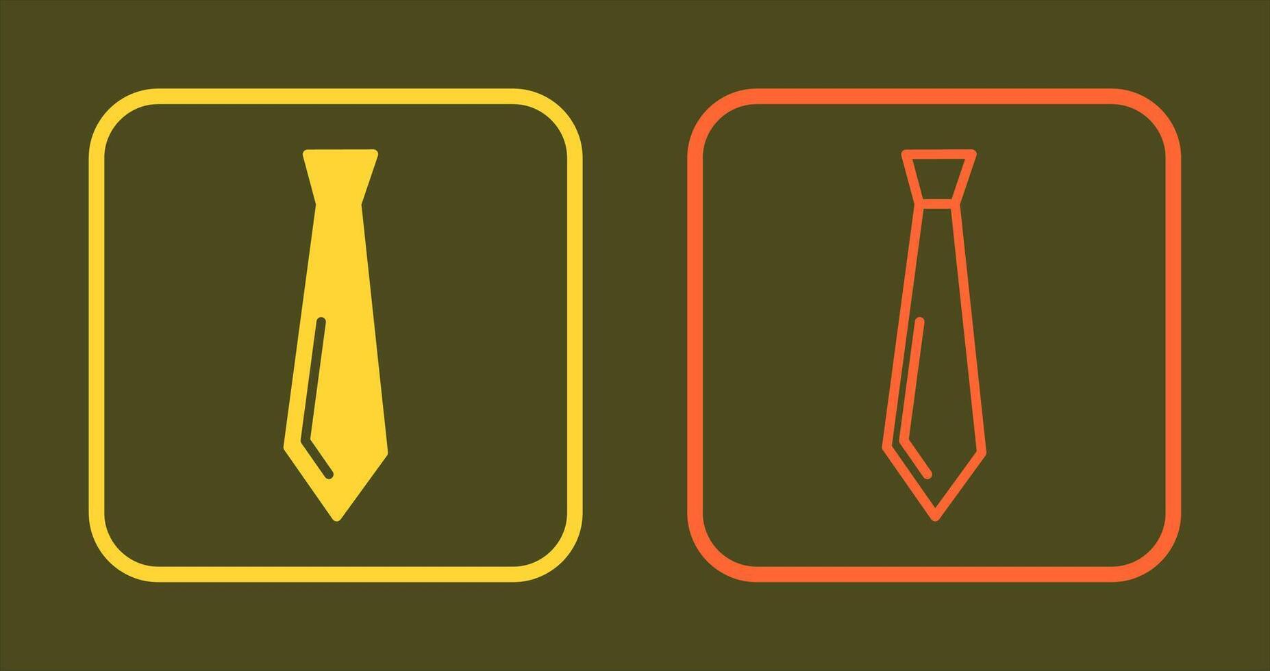 Tie Icon Design vector