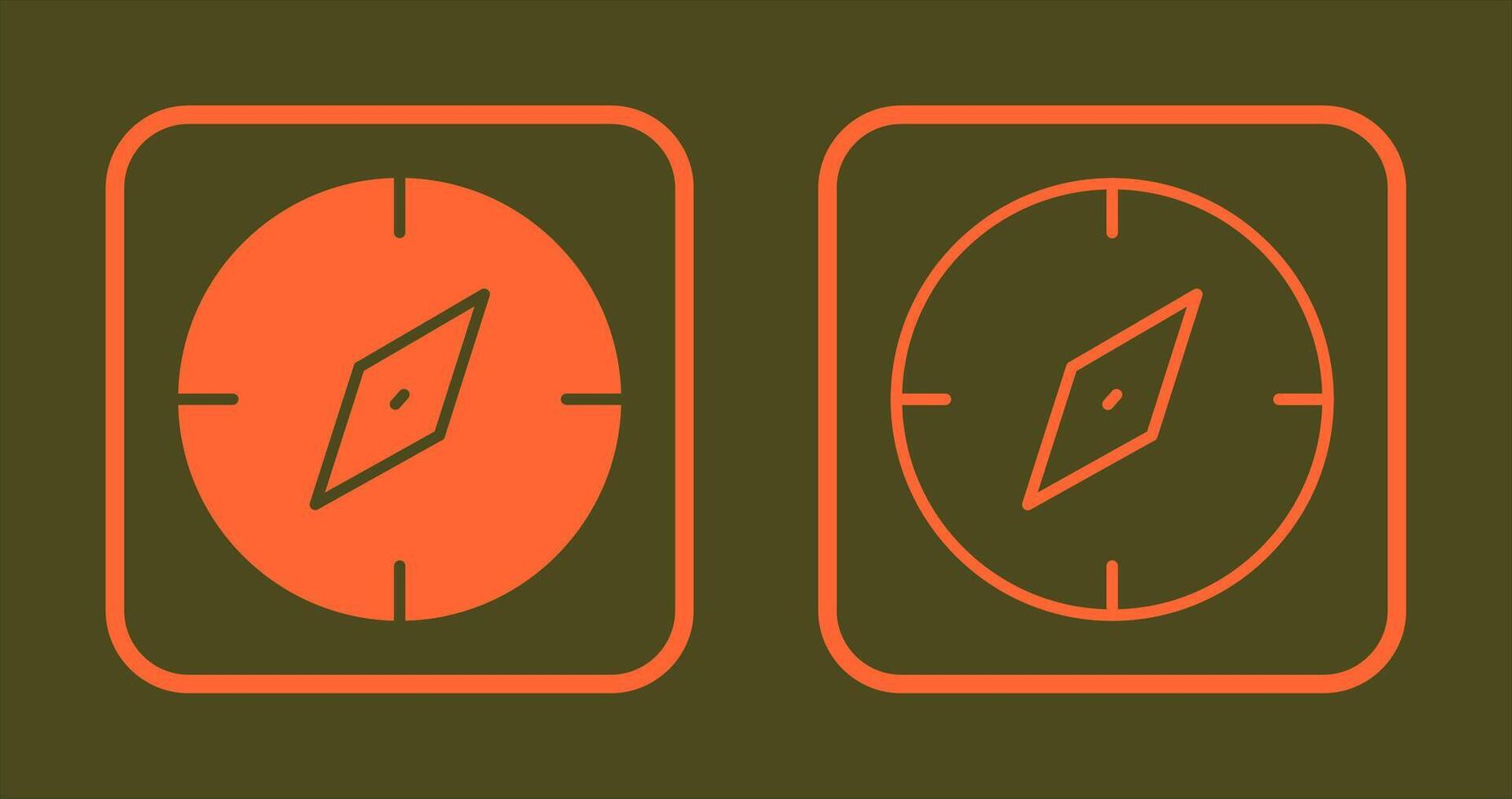 Compass Icon Design vector