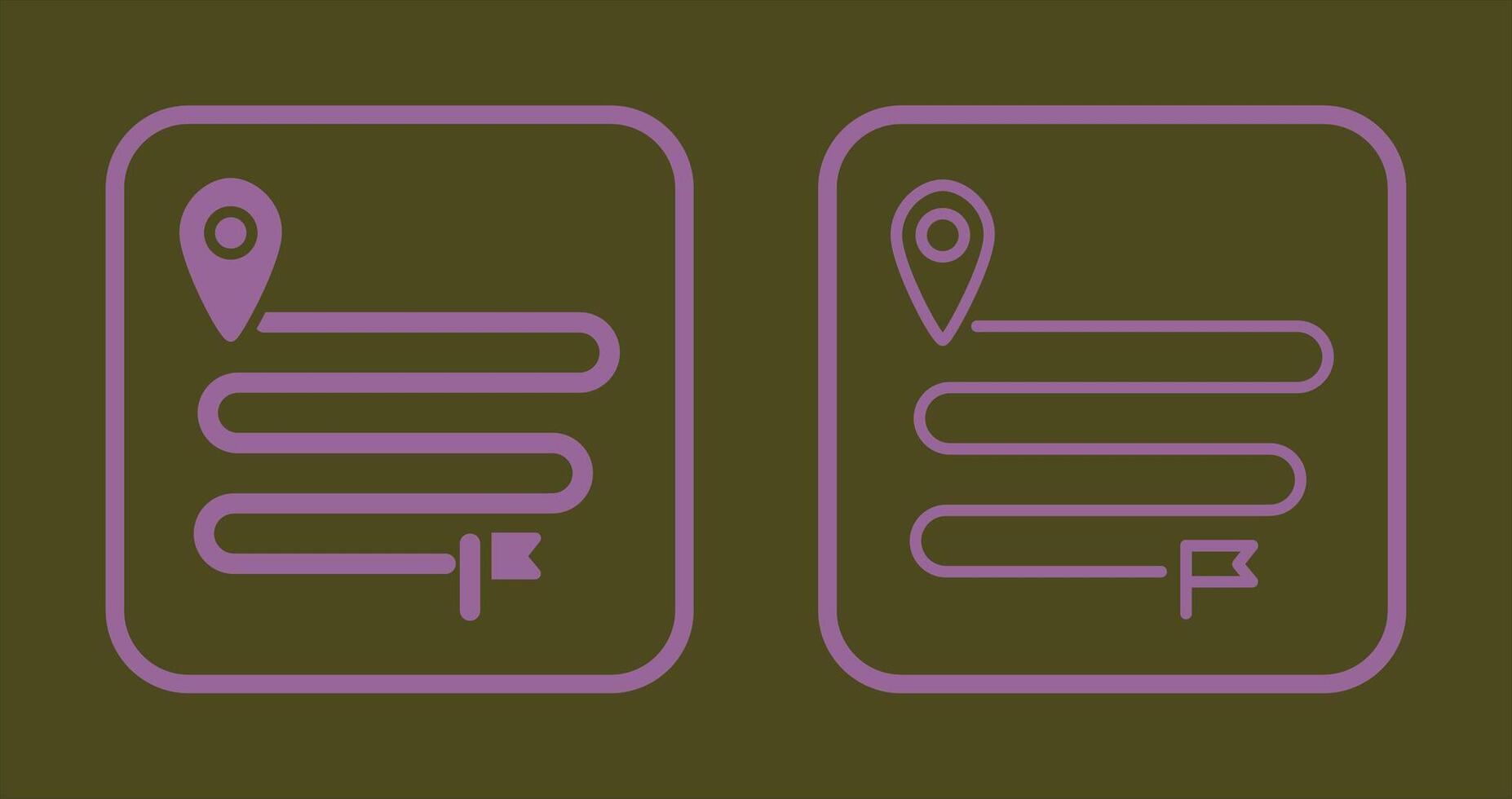 Distance Icon Design vector