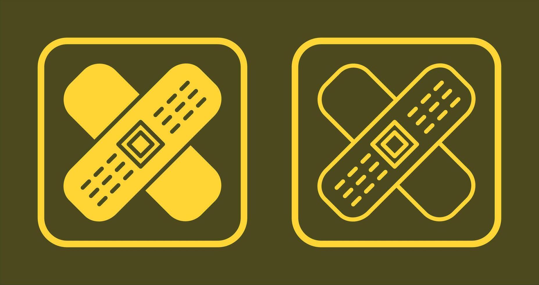 Bandage Icon Design vector