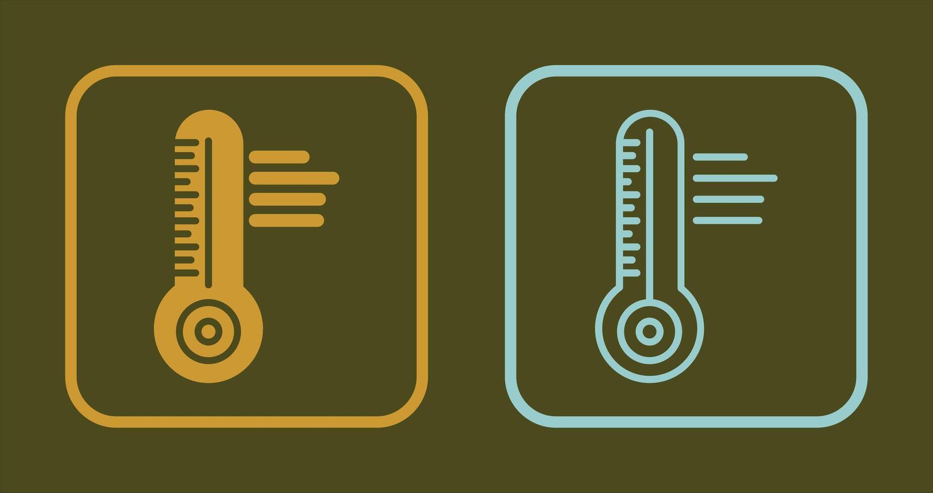 Temperature Icon Design vector