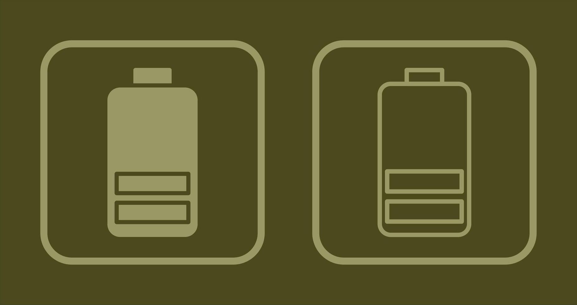 Battery Icon Design vector