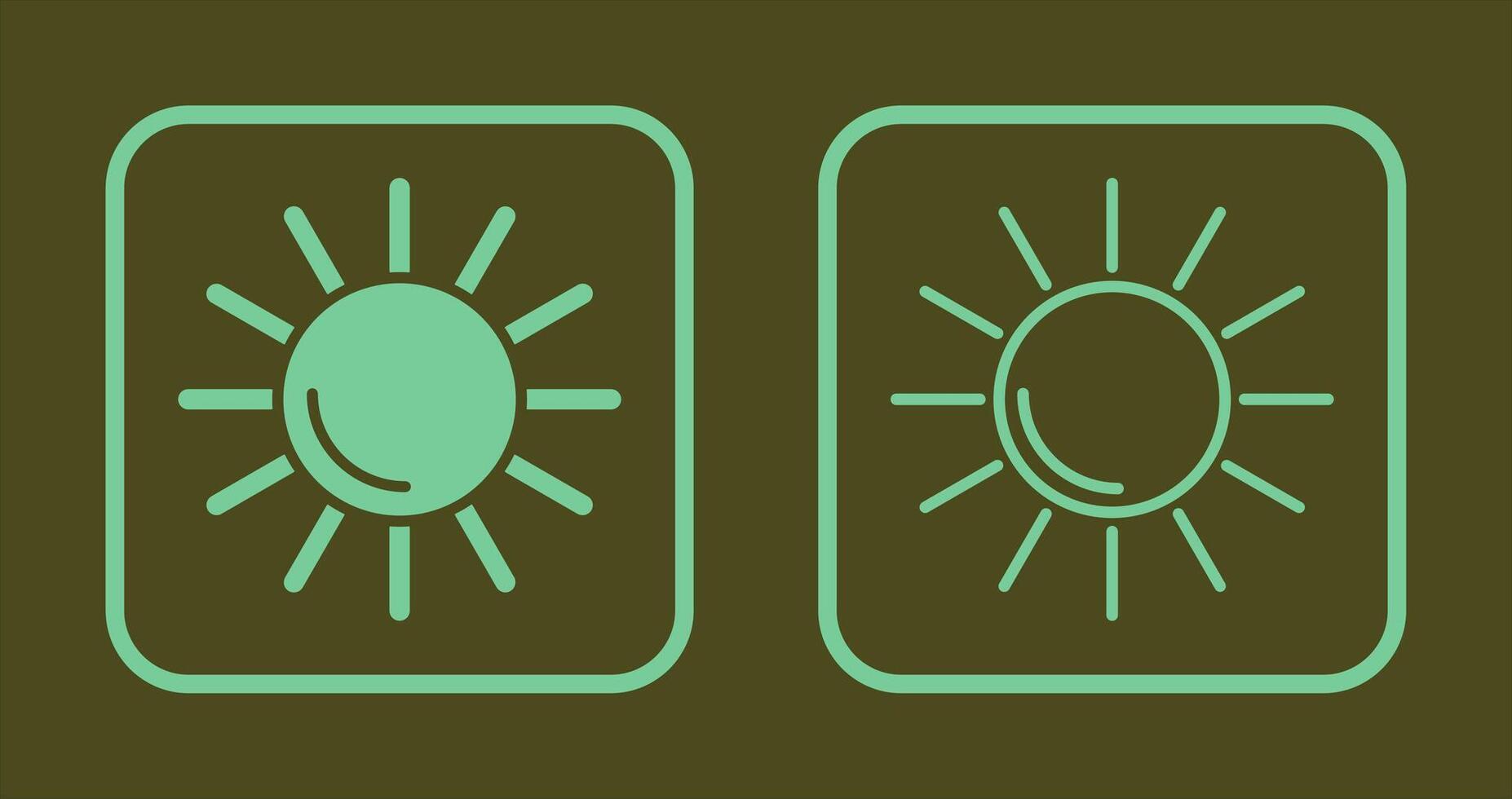 Sun Icon Design vector
