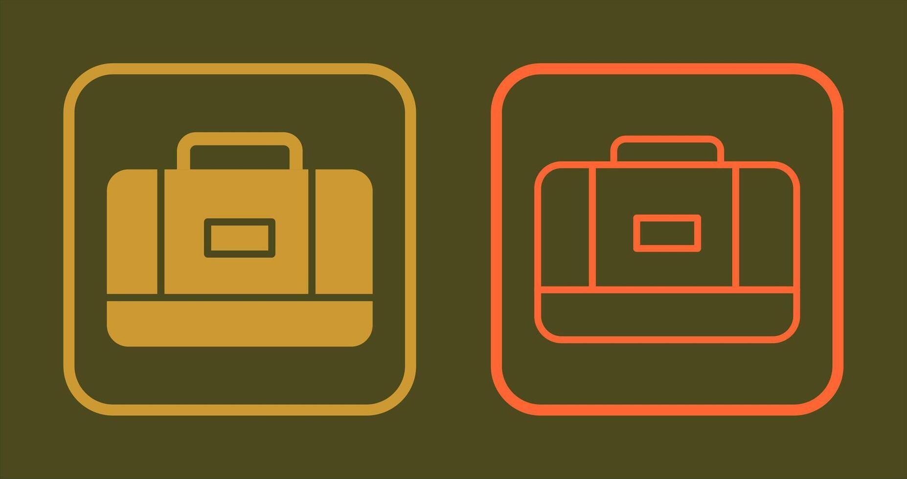 Luggage Icon Design vector