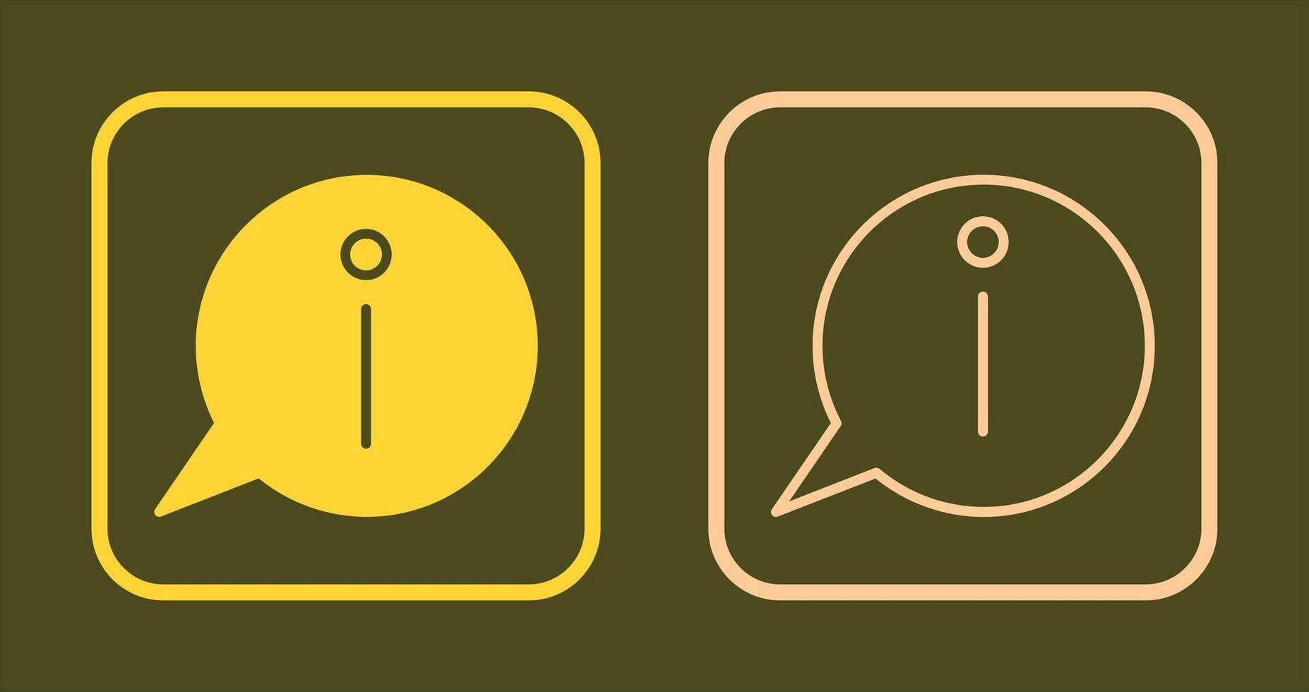 Information Icon Design vector