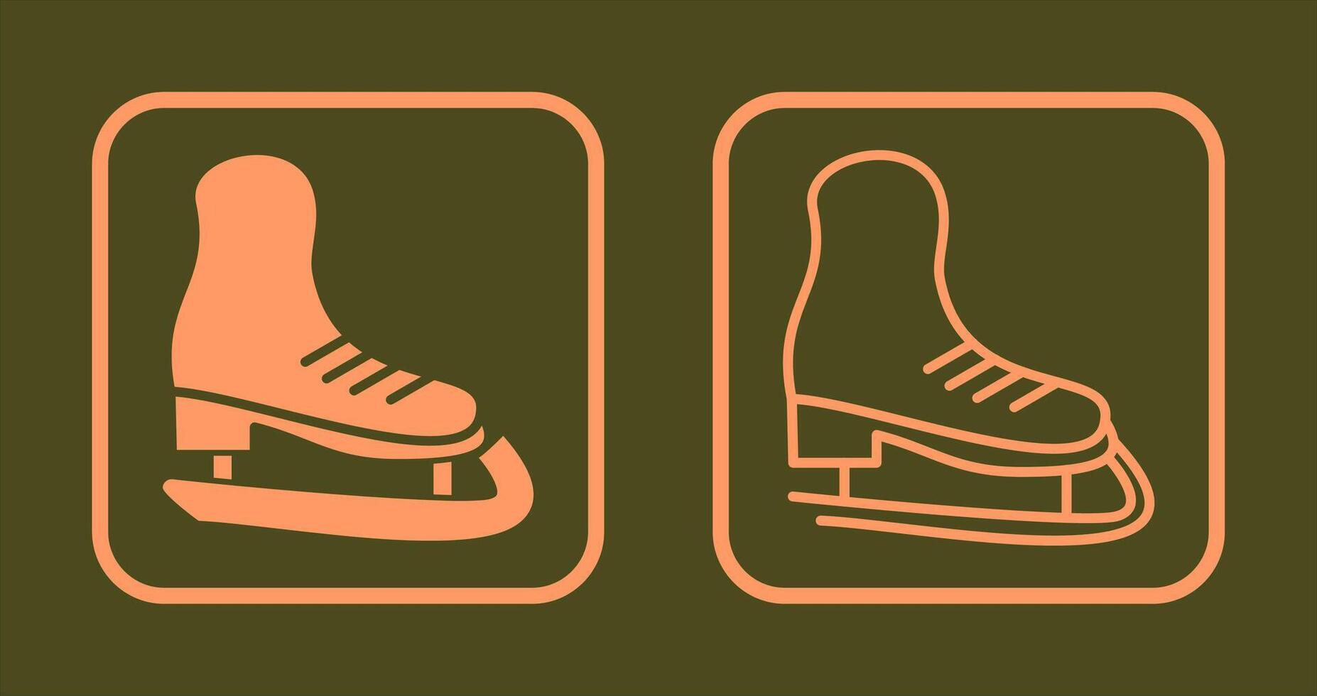 Skates Icon Design vector