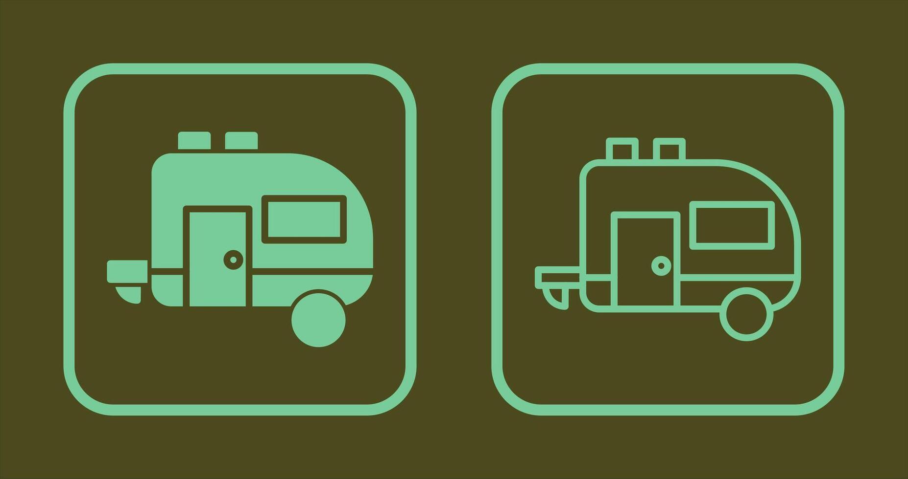 Trailer Icon Design vector