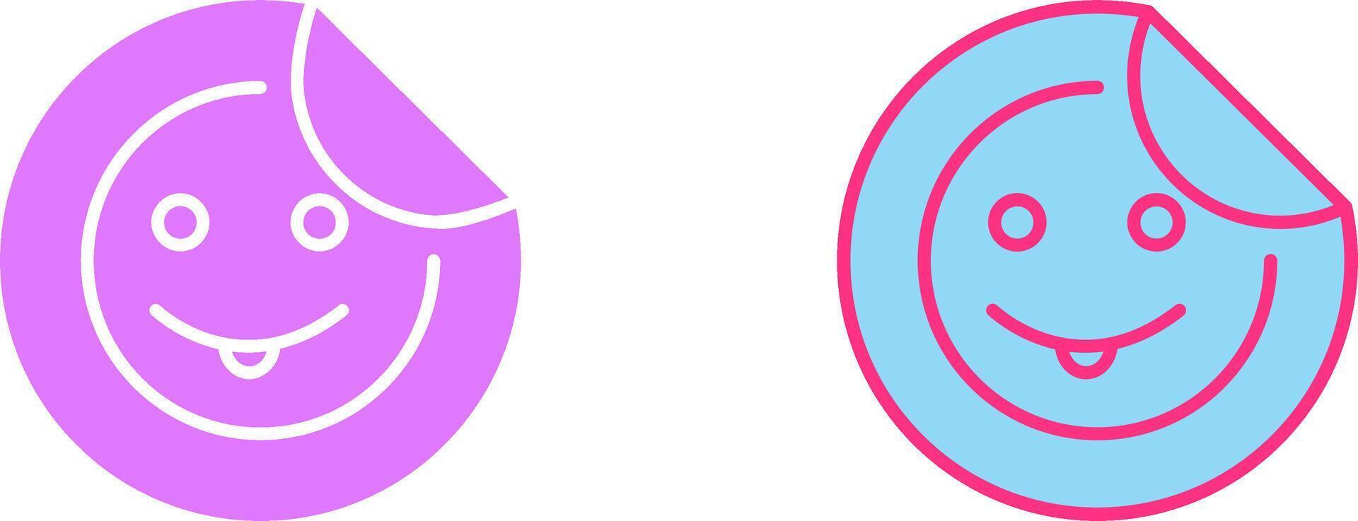 Sticker Icon Design vector