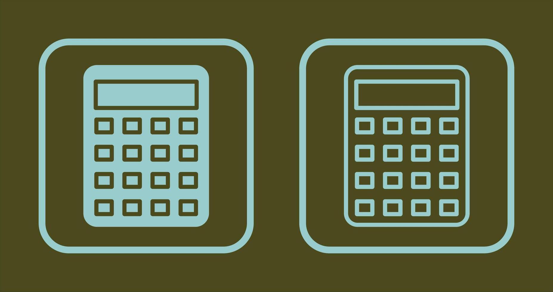 Calculator Icon Design vector