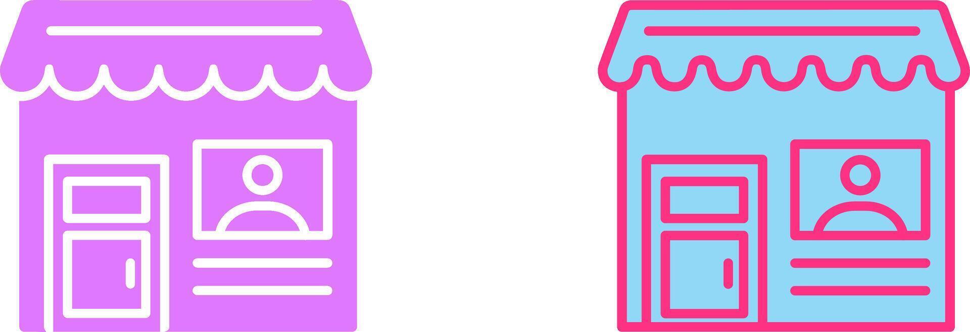 Store Icon Design vector