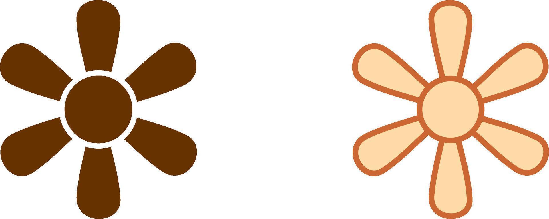 Daisy Icon Design vector