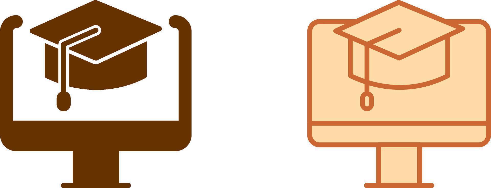 Elearning Icon Design vector