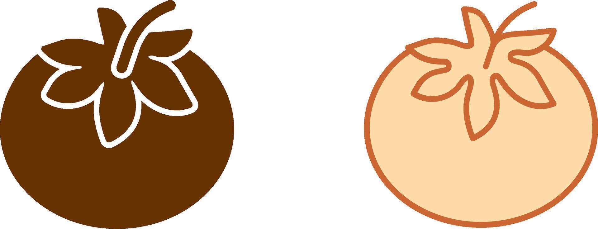 diseño de icono de tomate vector