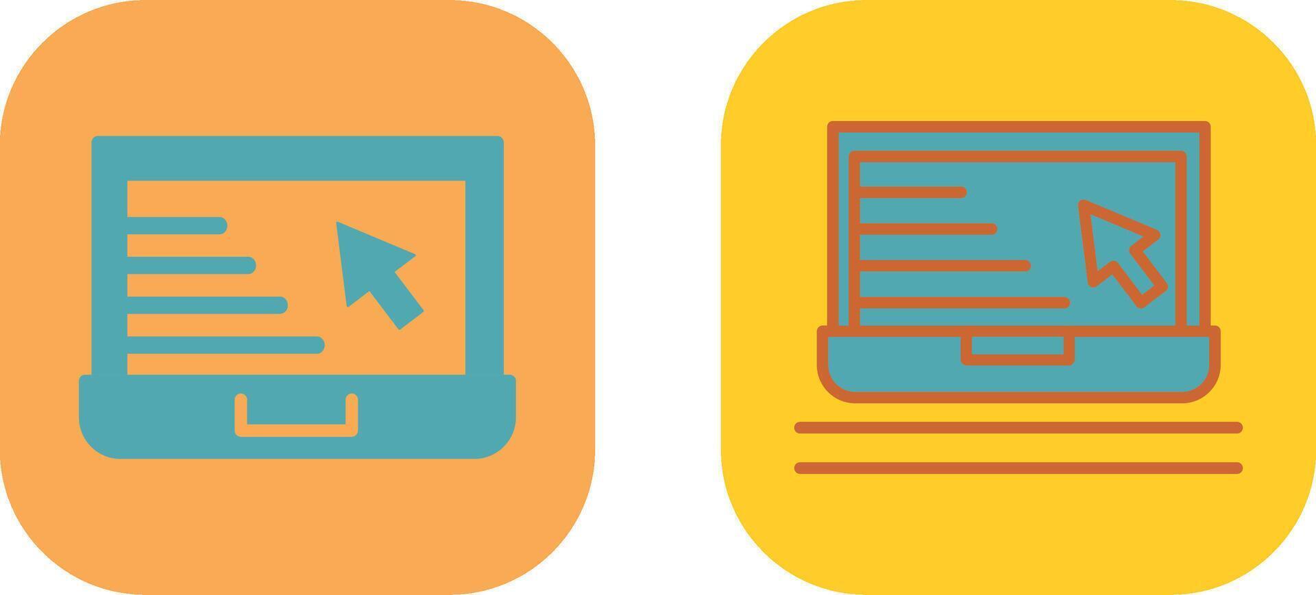 Cursor Icon Design vector