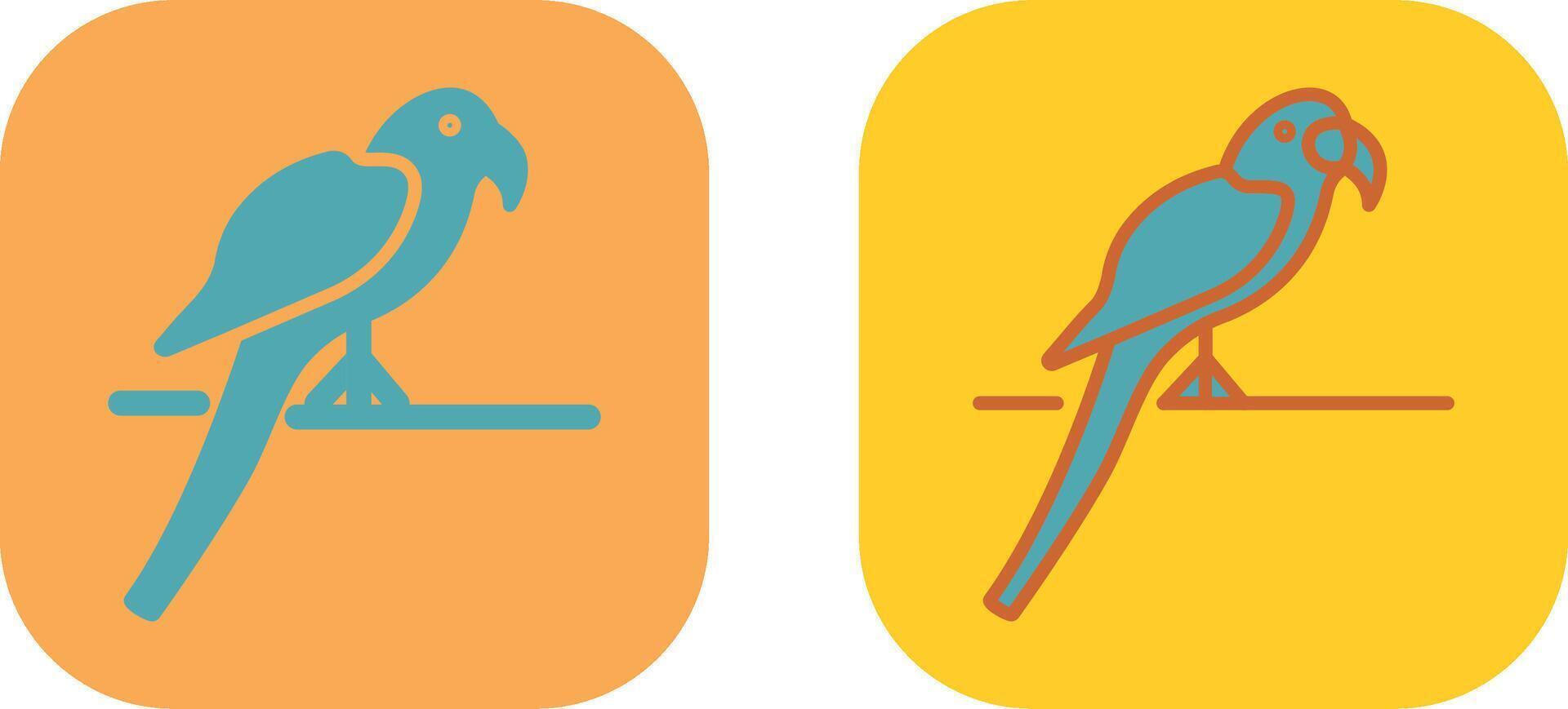 Parrot Icon Design vector