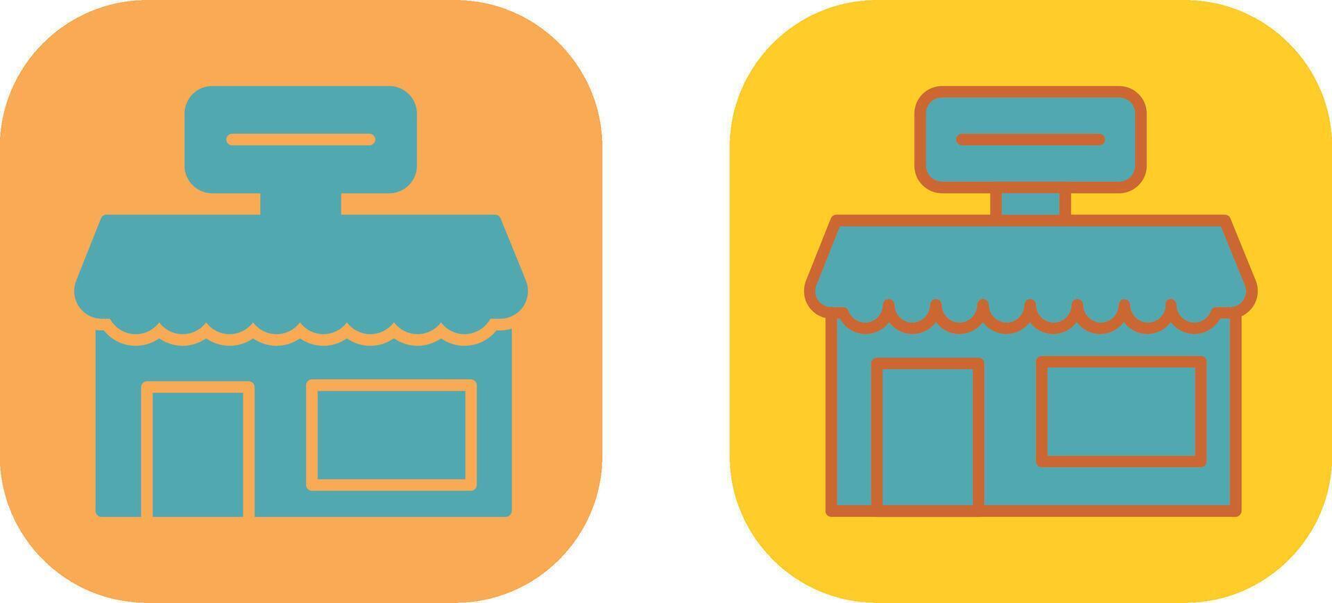 Shop Icon Design vector