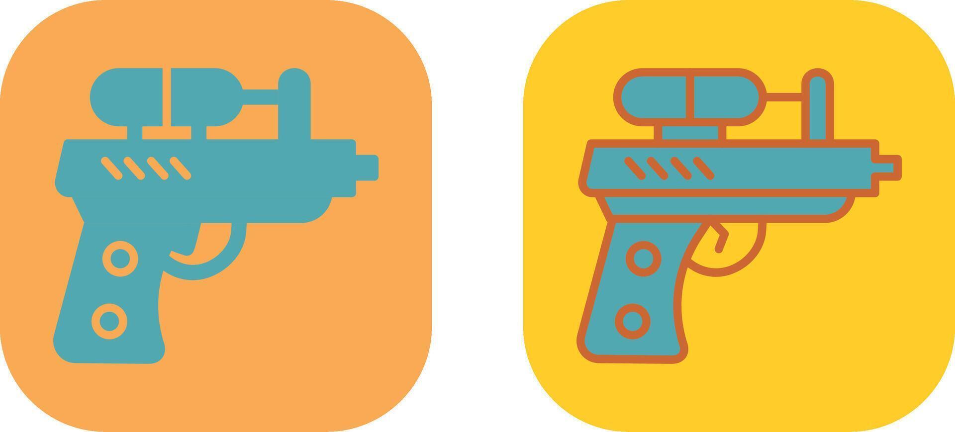 Watergun Icon Design vector