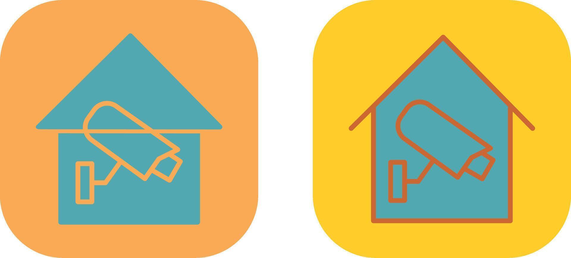 CCTV Icon Design vector