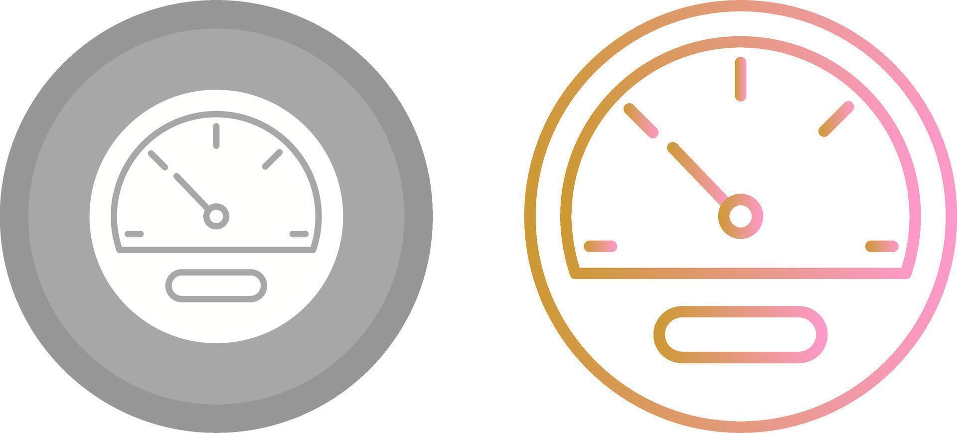 Indicator Icon Design vector