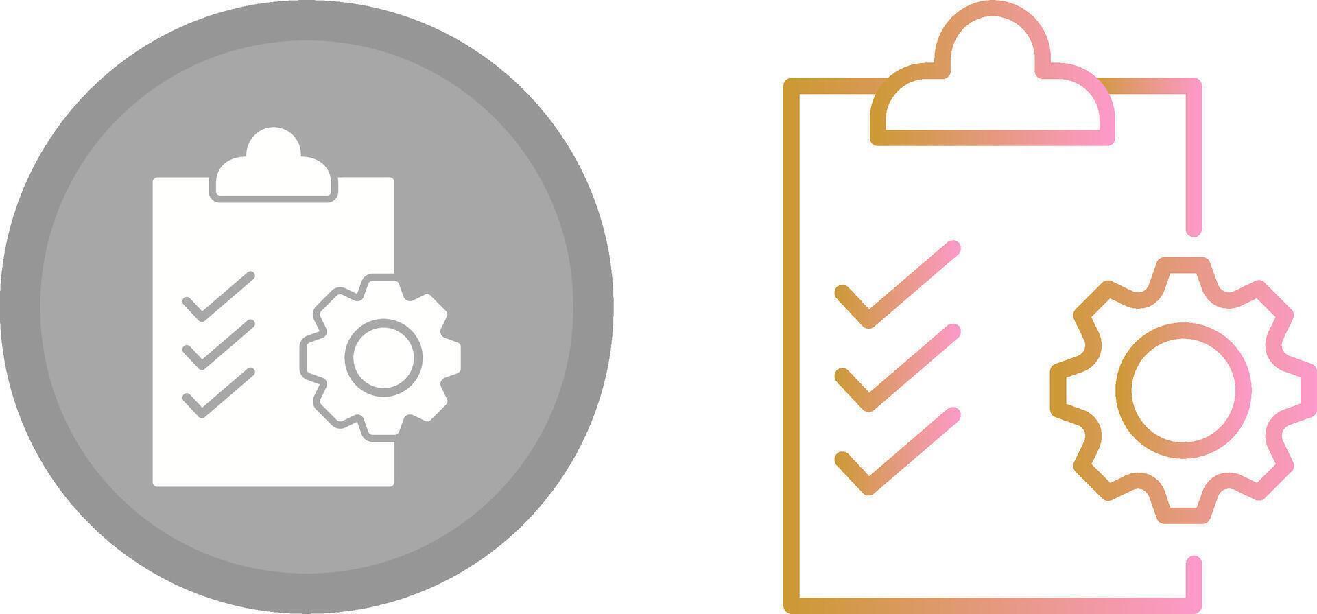 Checklist Icon Design vector
