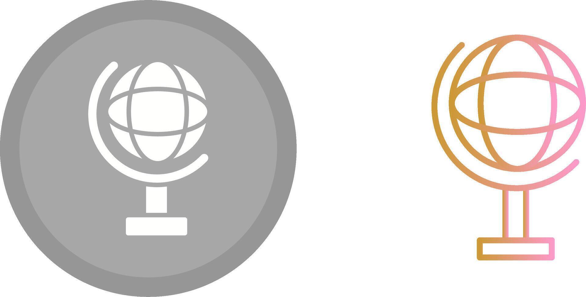 Globe Icon Design vector