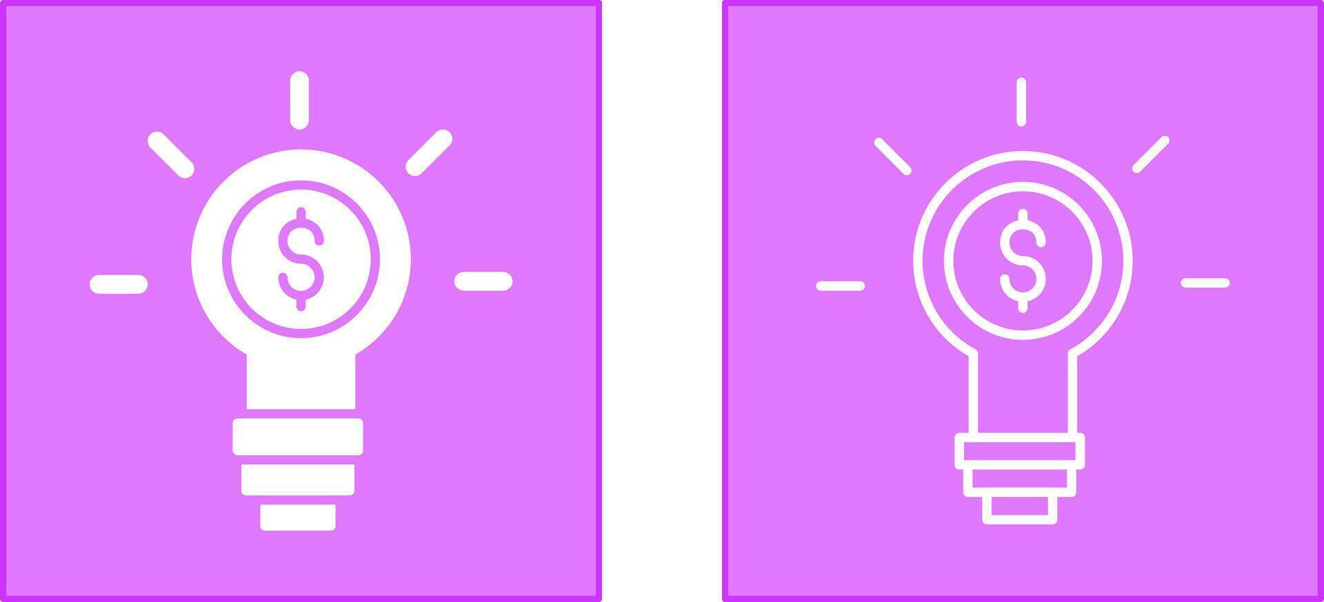 Idea Icon Design vector