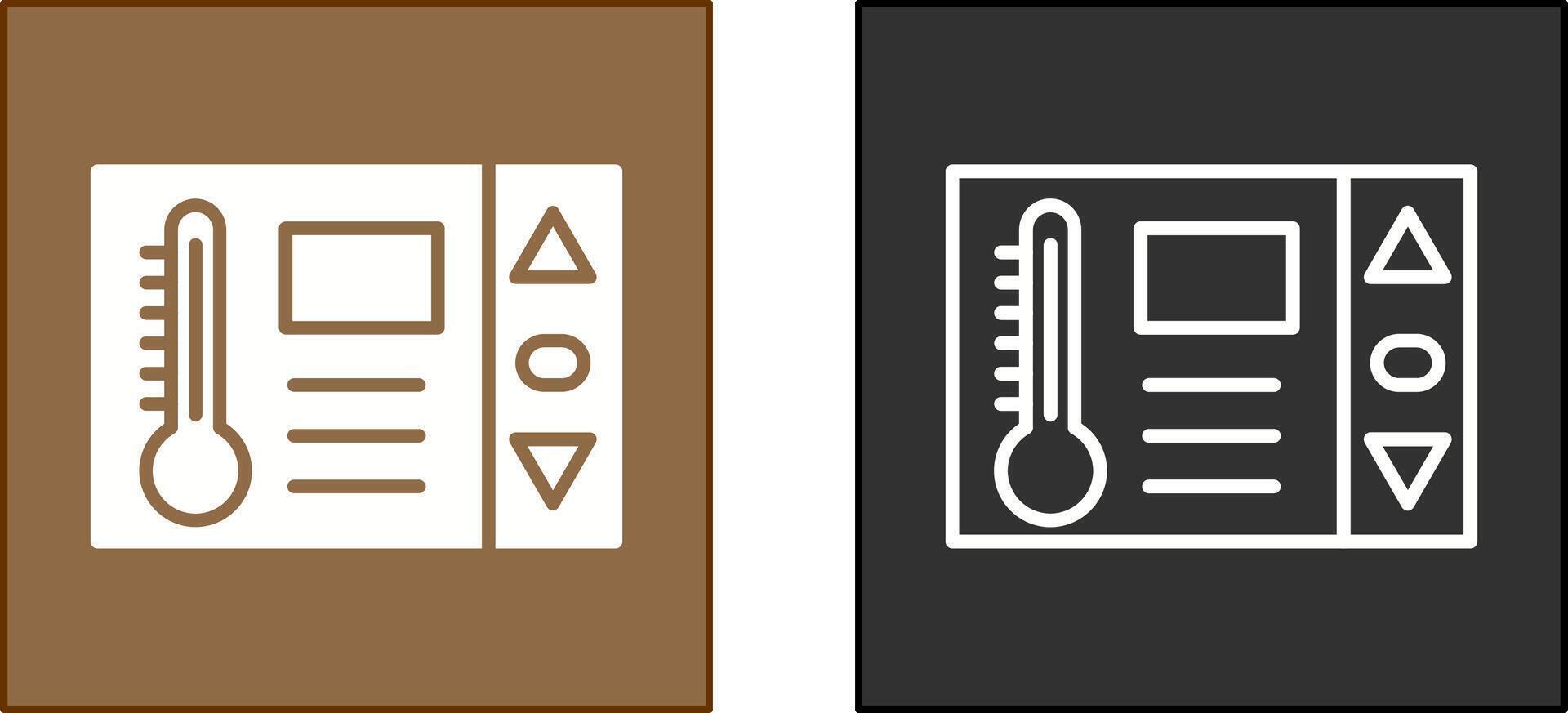 Thermostat Icon Design vector