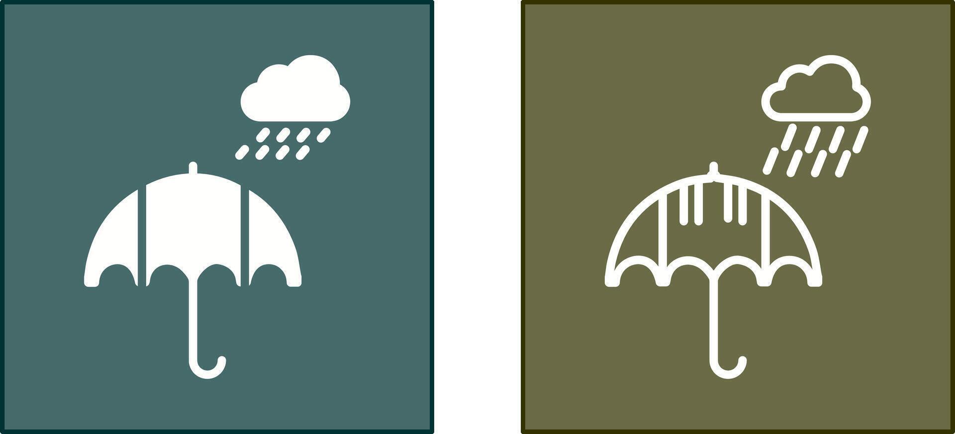 Umbrella Icon Design vector