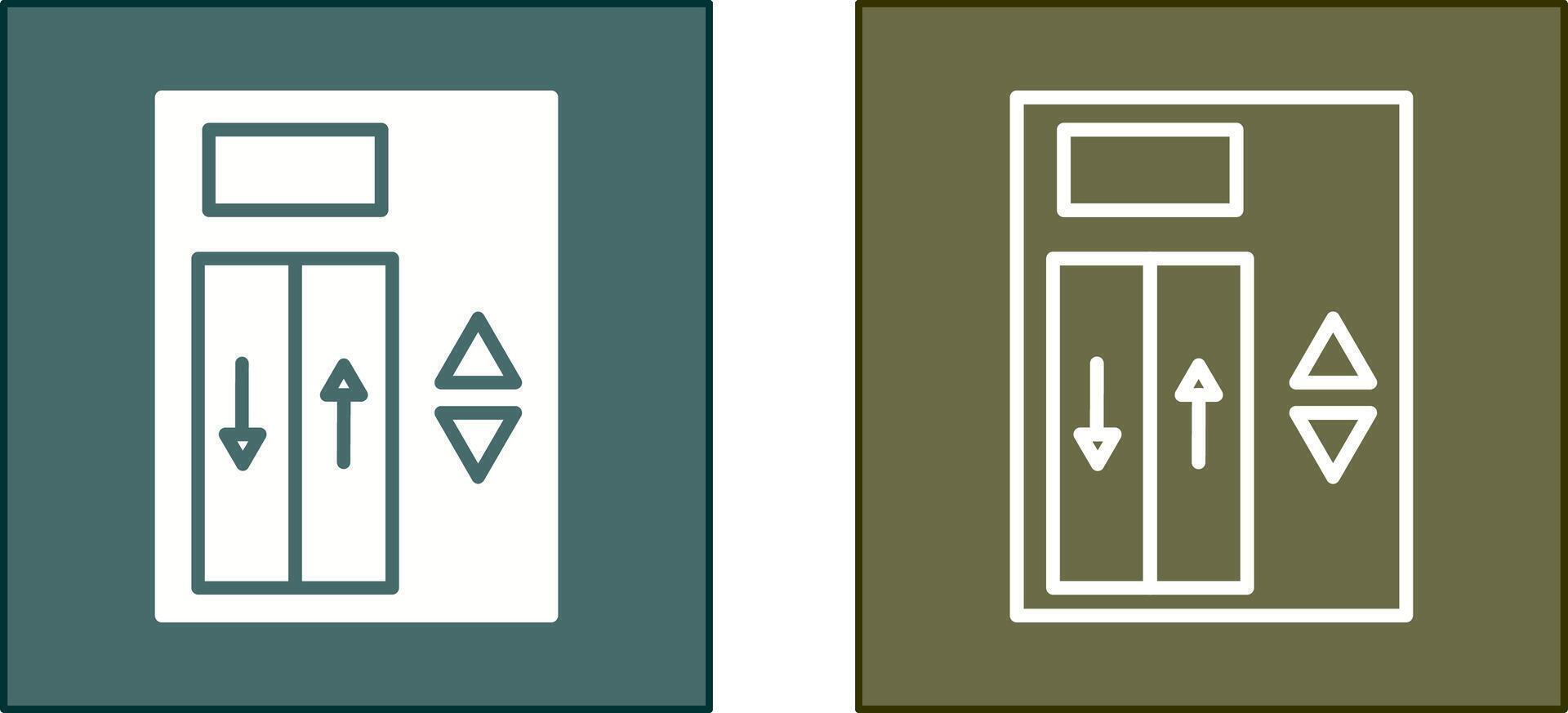 Elevator Icon Design vector