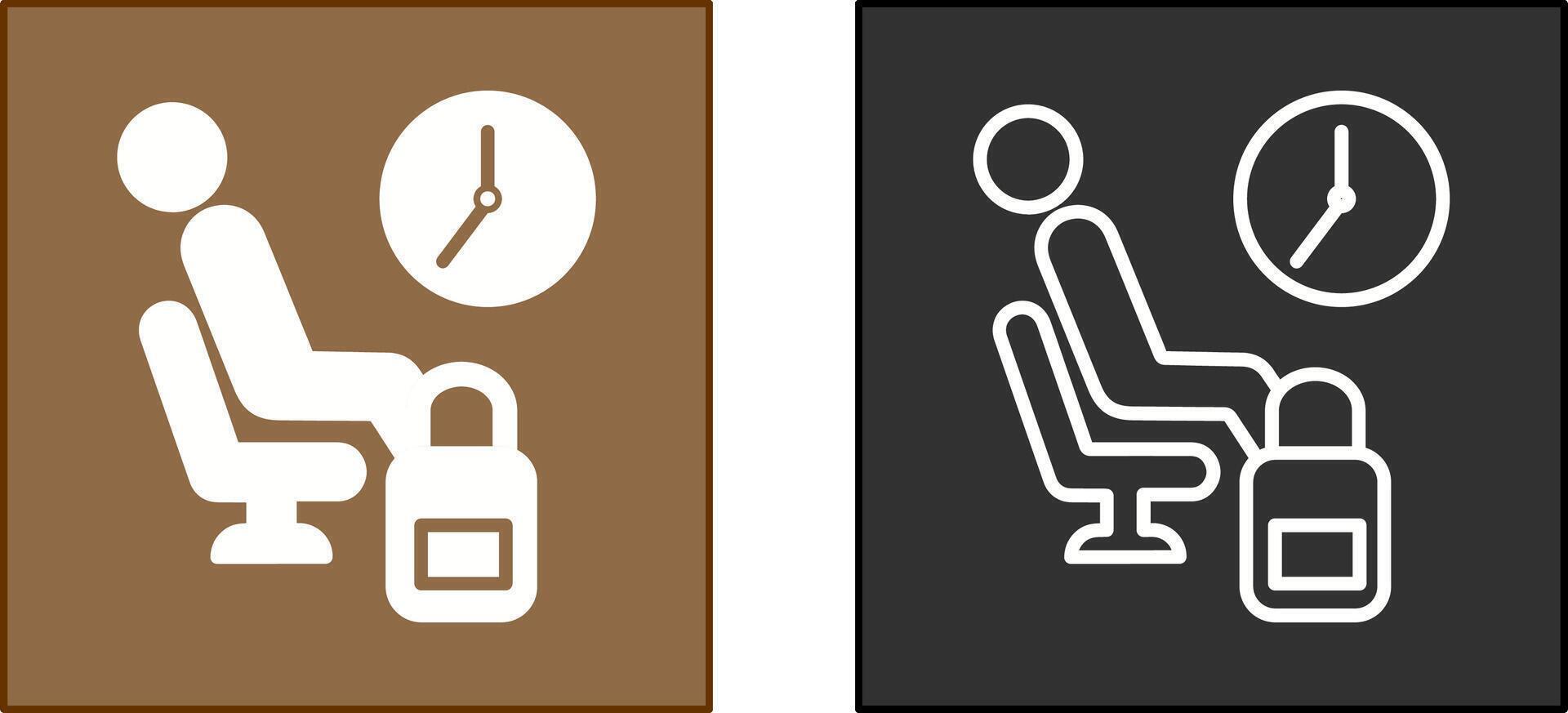 Waiting Icon Design vector