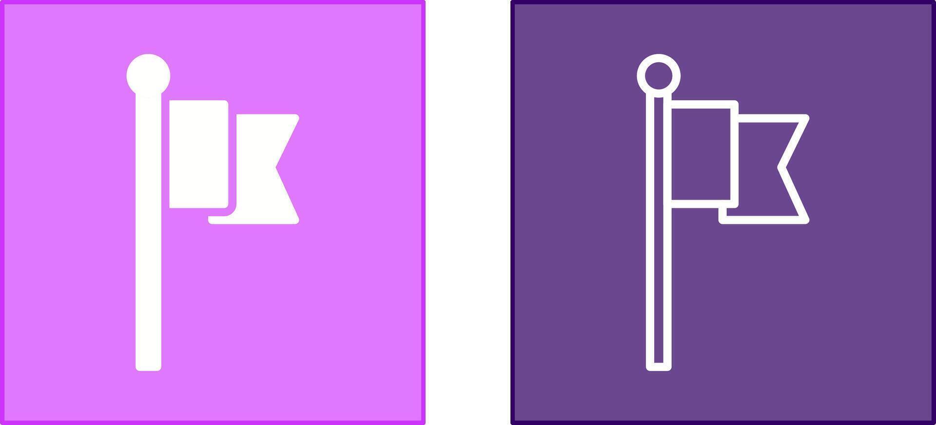 Flag Icon Design vector