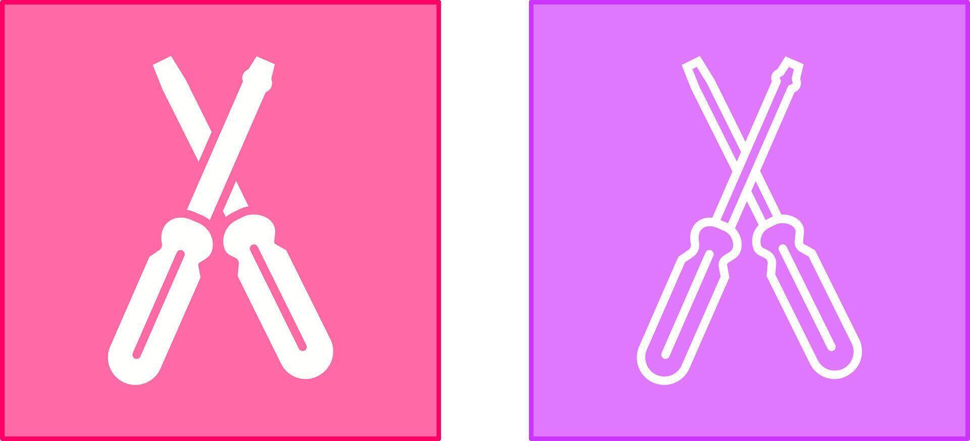 Screwdriver Icon Design vector