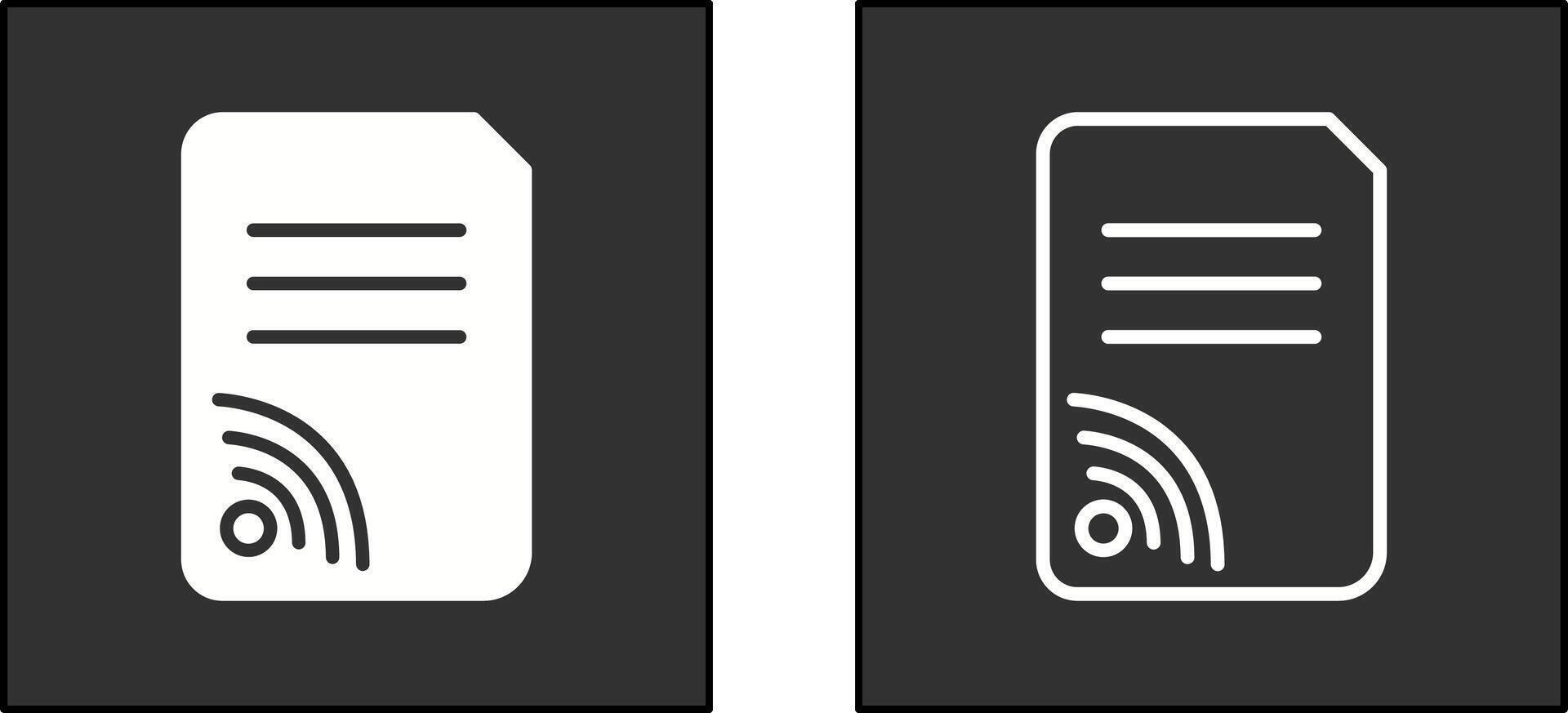 Wireless Icon Design vector
