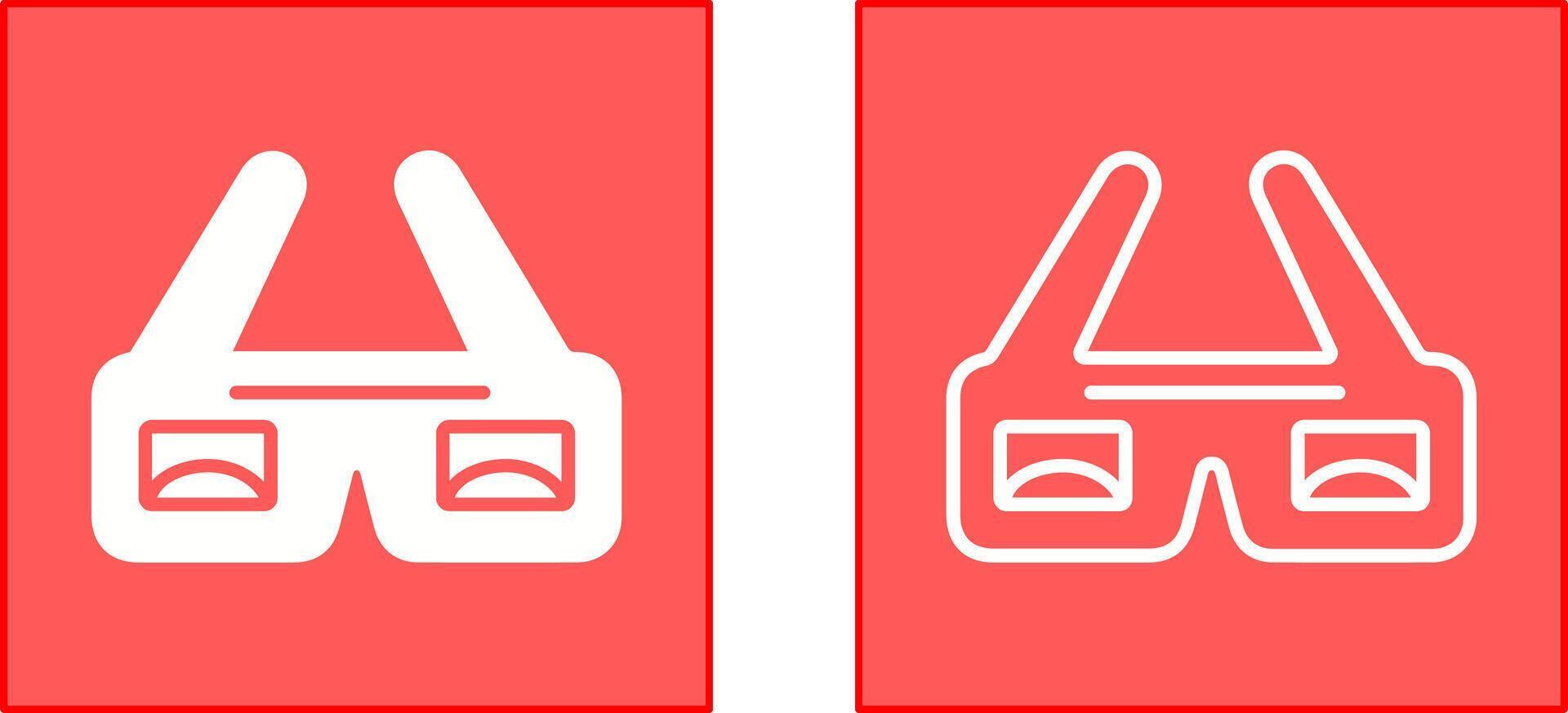 Glasses Icon Design vector
