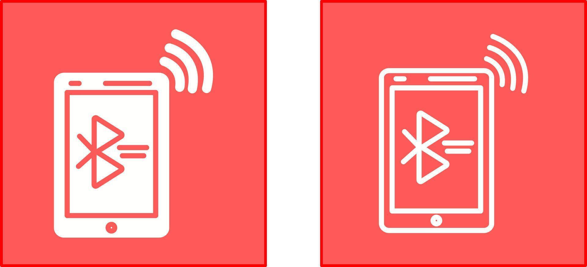 Bluetooth Icon Design vector