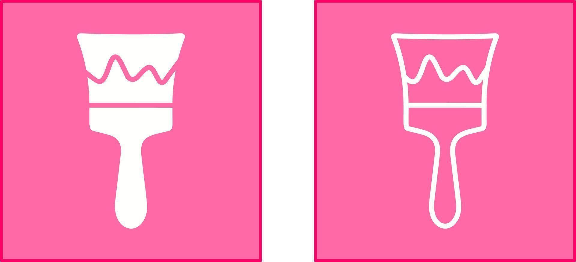 Brush Icon Design vector