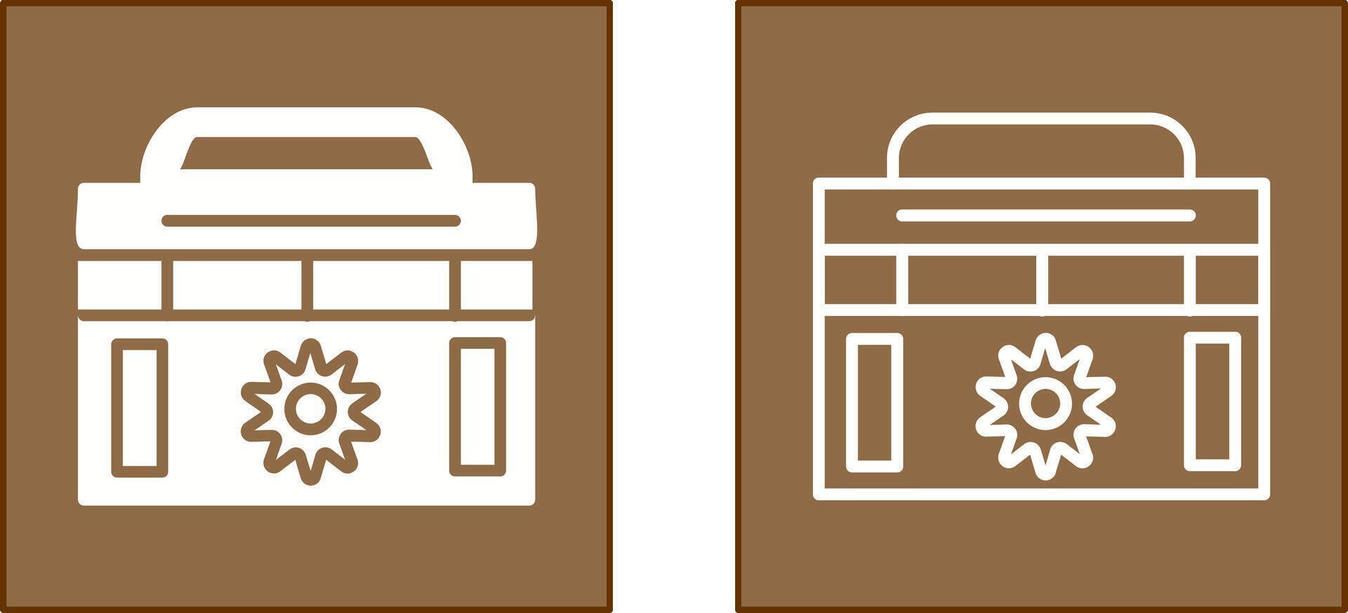 Toolbox Icon Design vector