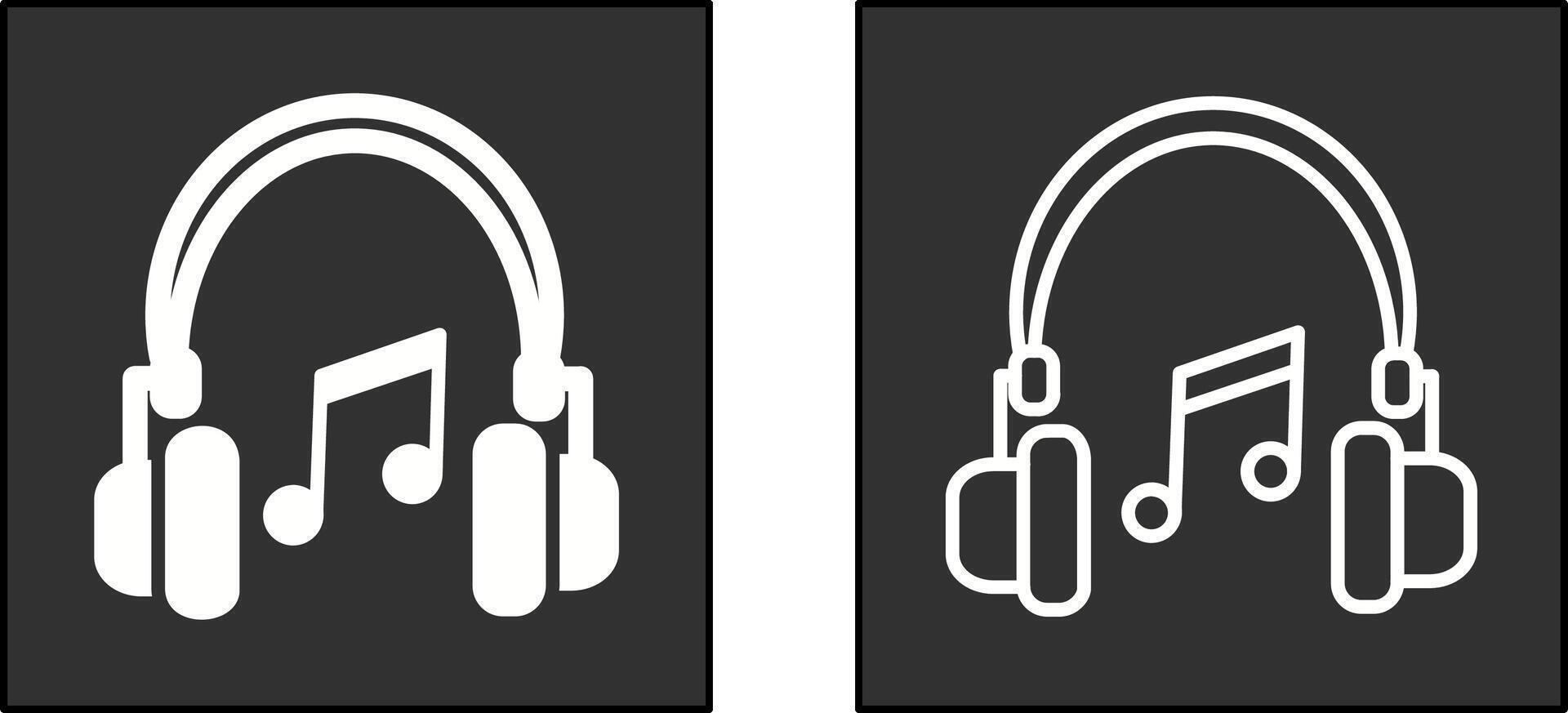 Headphone Icon Design vector