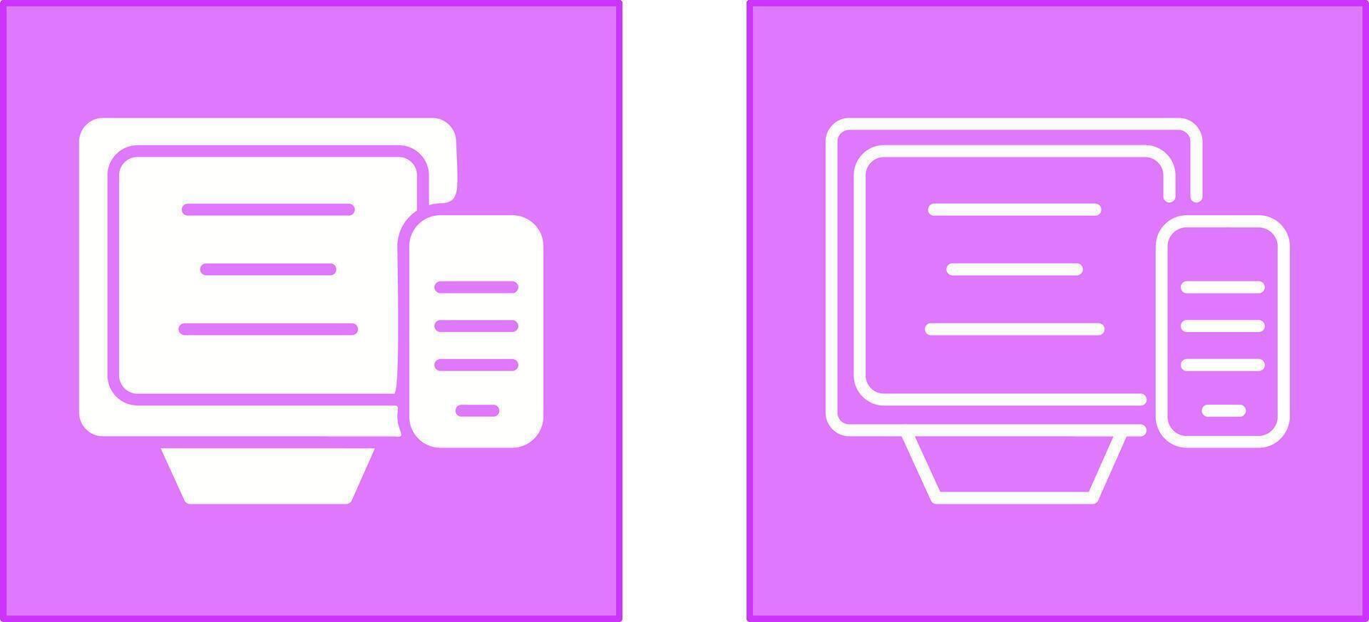 Device Icon Design vector